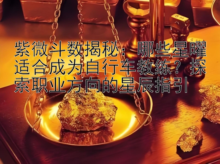 哪些星曜适合成为自行车教练？探索职业方向的星辰指引